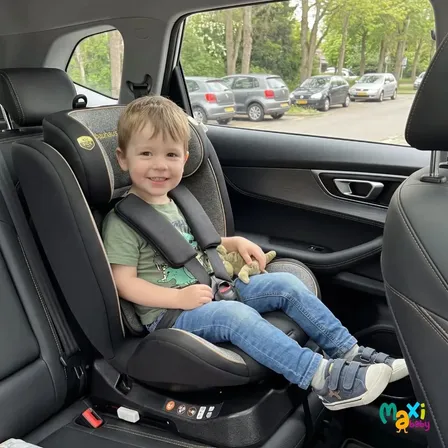 Cadeira Carro Reclinável 5P 0-36kg Bauhaus Preto Maxi Baby
