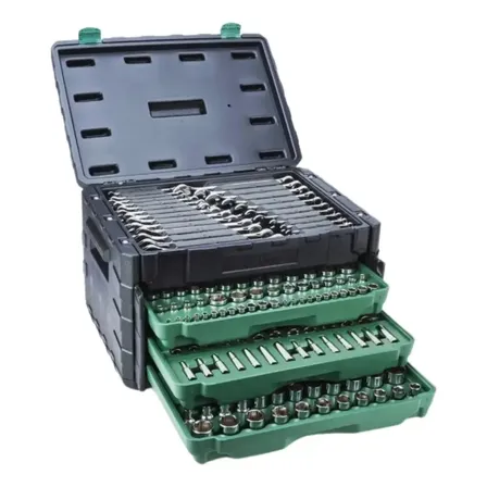 Jogo De Ferramentas Sata 3 Gav 213pcs St09512u Cor Preto
