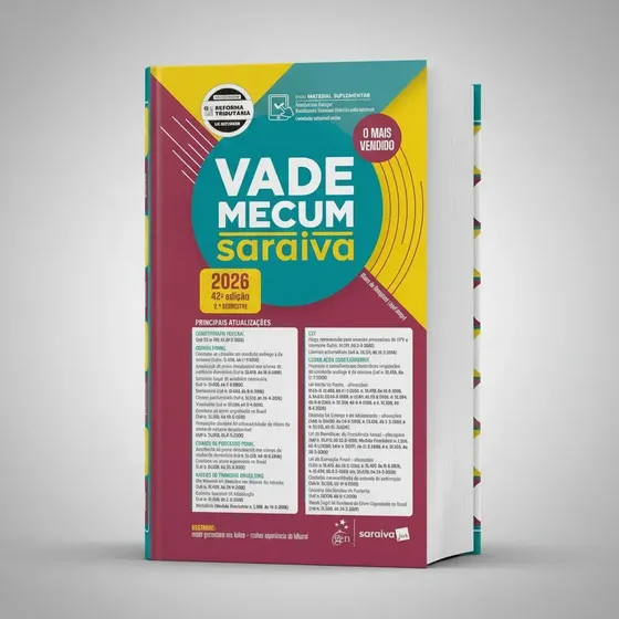Vade Mecum Saraiva Tradicional - 42ª Edição 2026