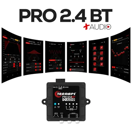 Processador De Áudio Taramps Som Automotivo Com Bluetooth