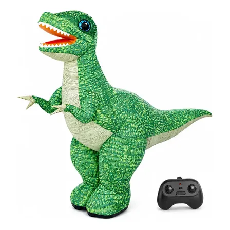 Dinossauro Inflável T Rex Controle Remoto Anda Brinquedo De Acordo Com Estoque Dinossauro