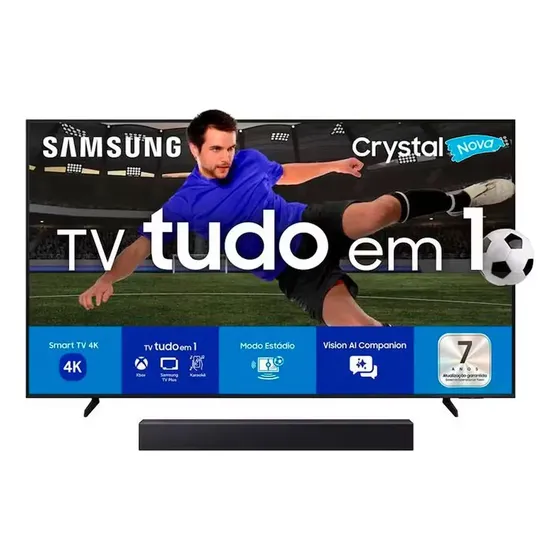 Smart Tv 55 4k 55u8600f + Soundbar Hw-b400f 40w Samsung