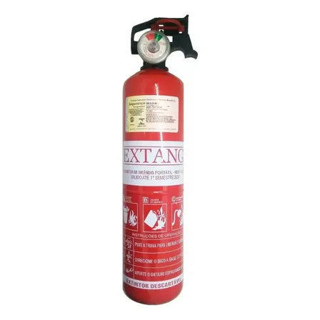 Extintor P1 Abc Automotivo 1kg Universal Extang Até 31-12-31