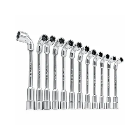 Jogo Chave Biela Tipo L Sextavada 8 A 19 Mm 12 Peças Em Aço Carbono Para Aperto De Porcas E Parafusos Em Veículos Oficina Mecânica Manutenção Automotiva Para Mecânicos E Borracharias