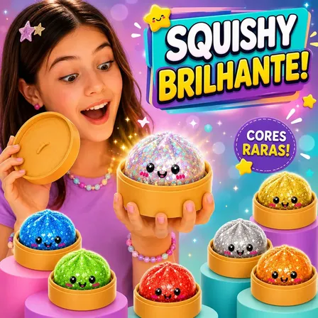 Familar Squishy Dumpling Pãozinho Sortido