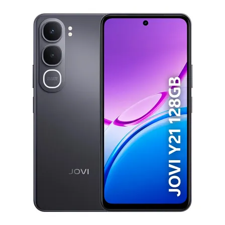 Smartphone Jovi Y21 128gb 8gb Ram (4+4gb Ram Expansível) Câmera 50mp Bateria 6500mah - Preto