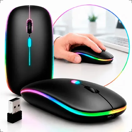 Mouse Bluetooth Rh-600c Preto