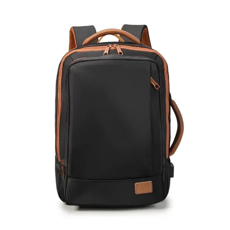 Mochila para Notebook Impermeável e Reforçada com Entrada USB – 25 a 40L, Masculina e Feminina