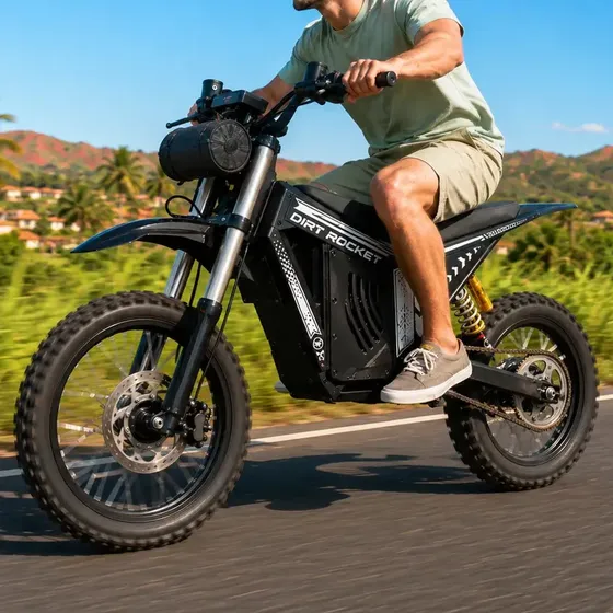 Bicicleta Elétrica Scooter 1000W Bike 40km Bateria de Lítio Removível 48v,Aro 20, com Bateria Removível,otente Sobe Morro Off Road,Barata