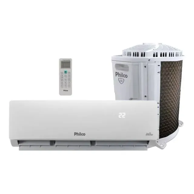 Ar Condicionado Split Inverter Philco 12000 Btus Frio 220v Branco 220v