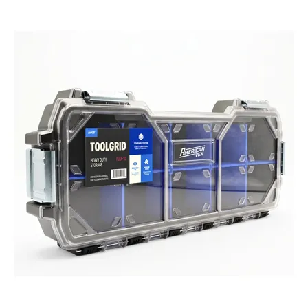Americanvek Organizador Maleta Modular Preto/transparente