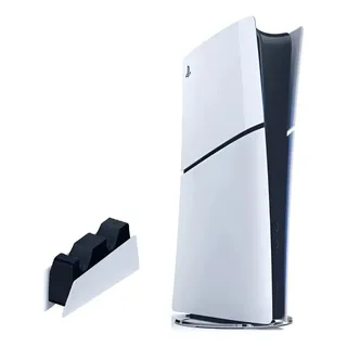 Sony Playstation 5 Slim Digital + Base De Carregamento Branco