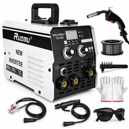 Maquina Solda Mig Inversora 160A 3 Em 1 Mma Tig Sem Gas
