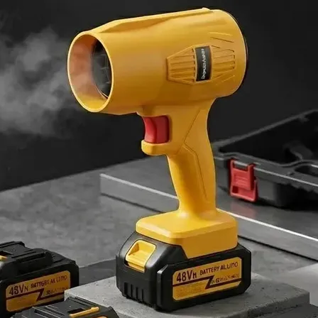 Soprador 48v Turbo Sem Fio2 Baterias Potente Amarelobivolt Amarelo