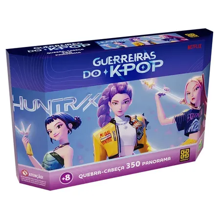 Grow Guereriras Do Kpop Quebra Cabeças 350 Pçs Panorama