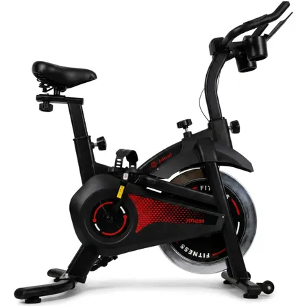 Bicicleta Ergométrica Spinning Inércia 13kg Fitness Cardio Preto