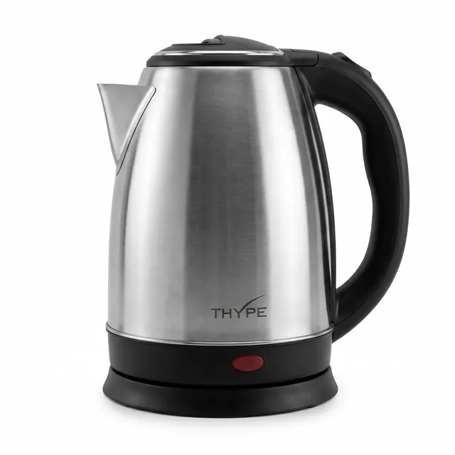 Chaleira Elétrica 1,8l Inox 1200w 127v/110v Thype Prateado