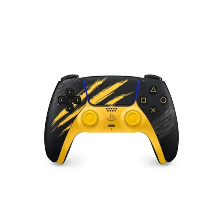 Controle Sem Fio Dualsense - Edição Limitada Wolverine - Amarelo