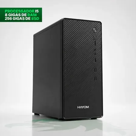 Computador Intel Core i5 3470 8GB RAM SSD 256GB Windows 10 Frequência Máxima 3.60GHz Pholex
