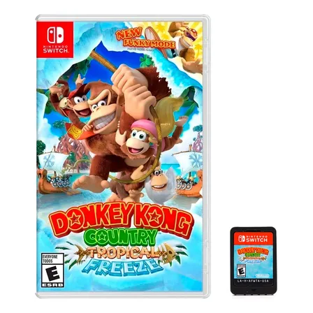 Jogo Donkey Kong Country Tropical Freeze Nintendo Switch - Físico
