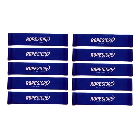 Kit 10 Mini Bands Para Treinos Funcionais Tensão Forte
