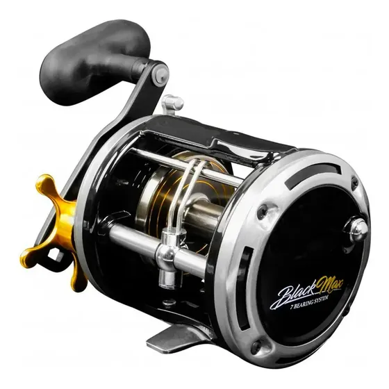 Carretilha Marine Sports Perfil Alto Black Max 50