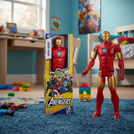 Boneco Articulado Homem De Ferro Titan Hero Series - Hasbro