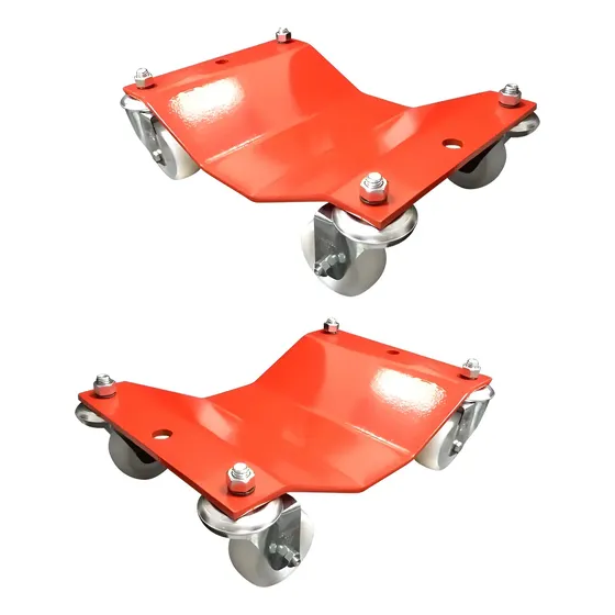 Patins Plataforma Para Mover Veículos - Kit 2un - Até 1200kg