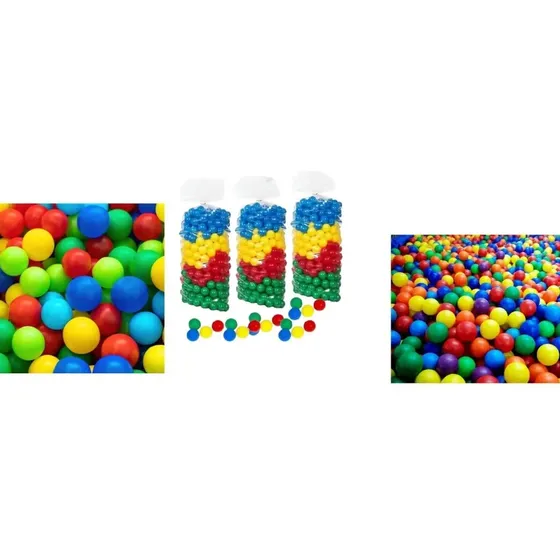 Bolinhas Com 500 Unidade Para Piscina De Bolinhas Macias