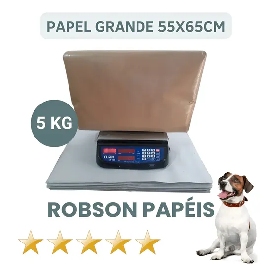 Jornal Pet 5kg Folhas Grandes 55x65