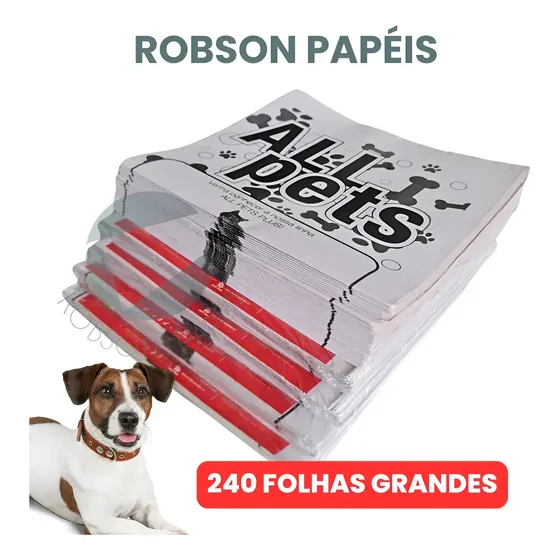 Jornal Pet 4kg Folhas Grandes 58x65 - Higiene Animal