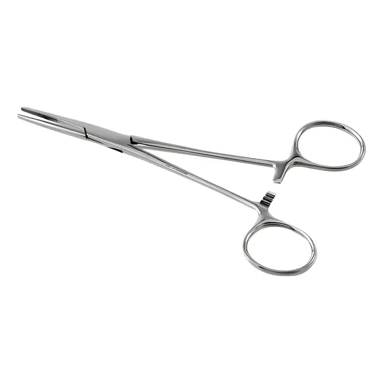 Pinça Kelly Reta 14cm Aço Inoxidável.
