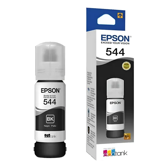 Tinta Original Epson T544120 T544 L3250 L3210 L3150 - Preta
