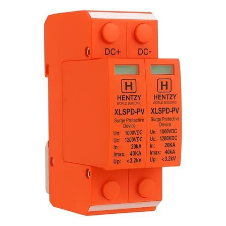 Dps Solar 1000v Dc Cc40/20ka Proteção De Surtos Raio- Hentzy