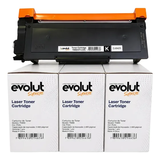 3x Toner Para Brother Dcp L2540dw Tn2370 2.6 Muito Barato