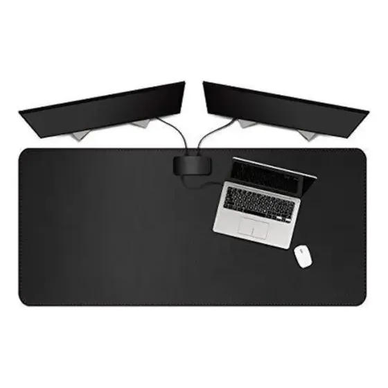 Tapete Couro Mesa Escritório 90x40 Deskpad Extra Grande
