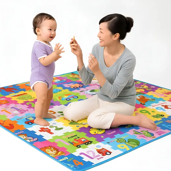 Tapete Grande Térmico Para Bebê Tatame Atividades Infantil