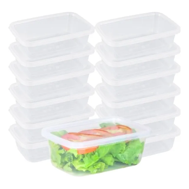 Jogo 10 Potes Para Alimentos 800ml Bpa Free Envio Imediato Transparete