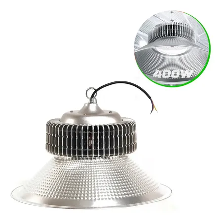 Kit 10 Luminária Led Ufo High Bay Galpão Industrial 400w 127/220v