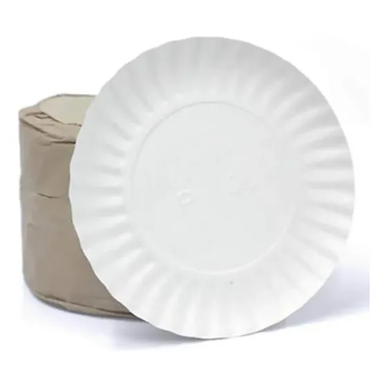 Prato Papelão Branco Festa 15 Cm N2 C/100 Mini Pizza Forno