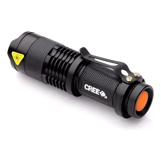 Lanterna Tatica Police Led Cree Recarregavel Profissional
