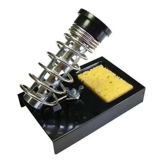 Suporte Para Ferro Soldar Com Esponja Vegetal
