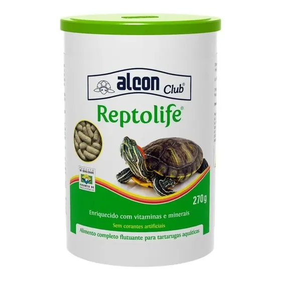 Ração Alcon Reptolife 270g - Ração P/ Tartarugas