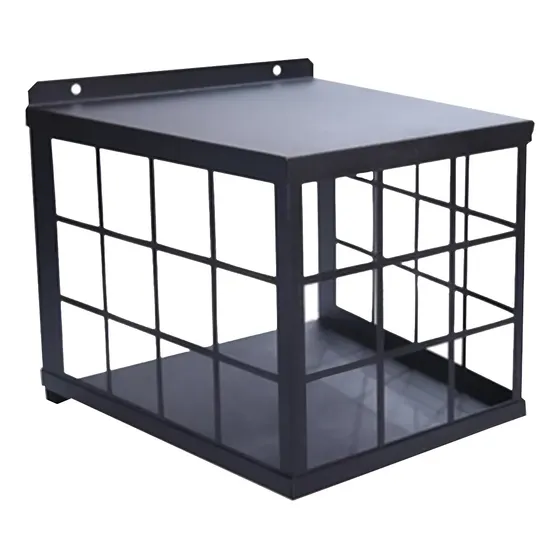 Grade De Proteção Para Câmeras Preta 20x20x20