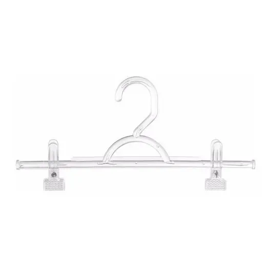 Cabides Acrílico Saia Calça Shorts + Presilhas - 25 Unidades