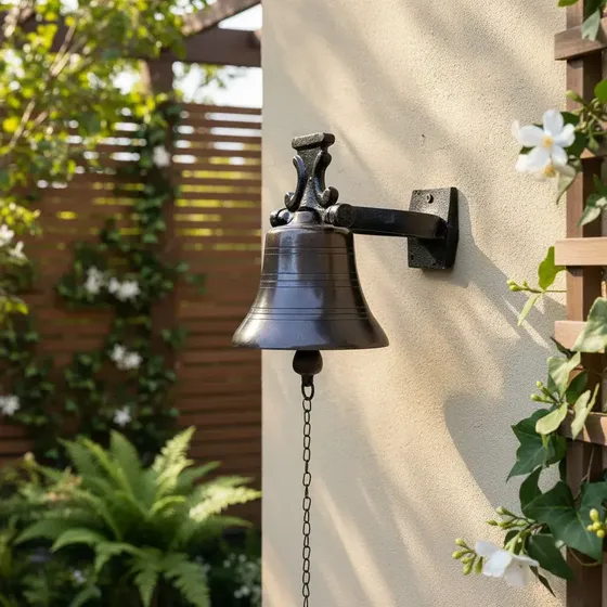 Sino De Bronze Com Suporte 1,5 Kg Artecobre