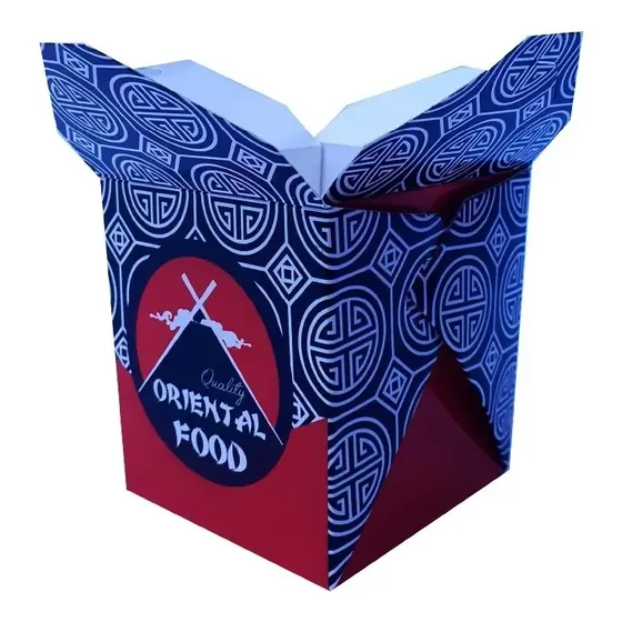 Caixa Box Para Comida Oriental E Yakisoba O. F. G - 100 Un.