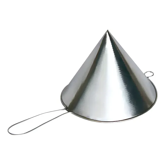 Coador De Óleo Chinoy 20x18cm Inox Caldo De Cana Sucos Detox