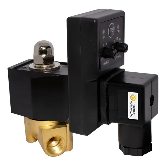 Purgador Eletrônico P/ar Comprimido Rosca 1/4 Bsp 220v 10bar