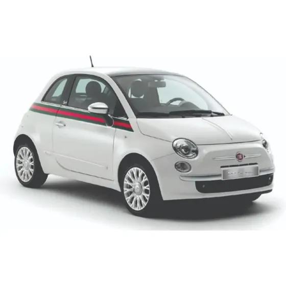Adesivo Fiat 500 By Gucci Mat Import Oracal Lat + Traseira